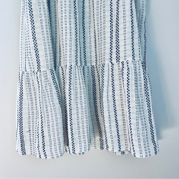 LOFT Dotted Tiered Swing Dress XL - Picture 6 of 13